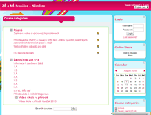 Tablet Screenshot of moodle.zsnemcice.cz